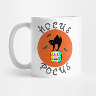 Cat & Pumpkin - Hocus Pocus Halloween Mug